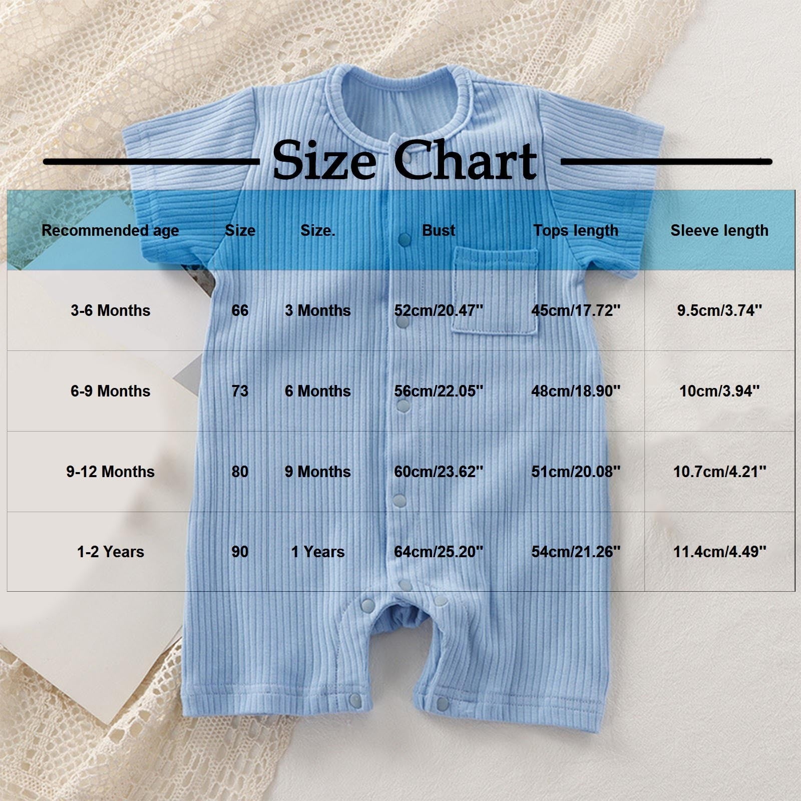 Bovxnpu Baby Girl Bodysuit, Infant Baby Cotton Bodysuits, Children's Solid Color Round Neck Short Sleeved Jumpsuit Baby Summer Breathable Bag Fart Jacket 6 Months