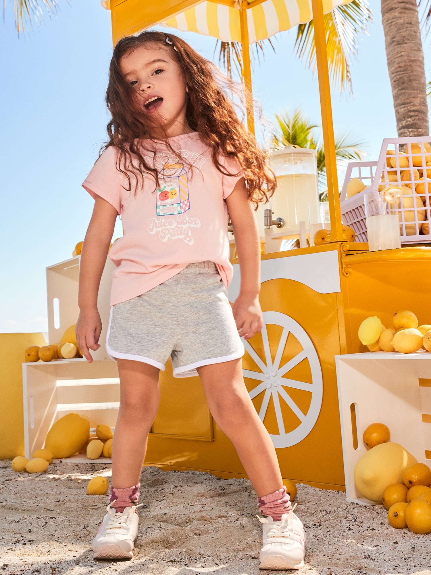 Garanimals Baby & Toddler Girls Cotton Pull-On Dolphin Shorts, 0M–6T